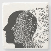 Der Geist der Musik Steinuntersetzer (Vorderseite)