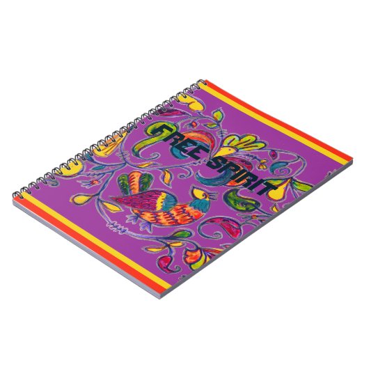 Der Geist der Nördlichen Vogelkunst Notizblock (Linke Seite)