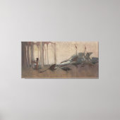 Der Geist der Plains Sydney Long Mythology Leinwanddruck (Vorderseite)