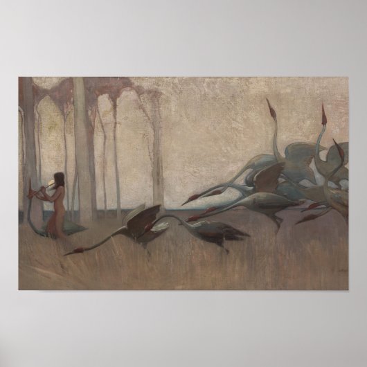 Der Geist der Plains Sydney Long Mythology Poster (Vorne)