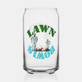 Der Geist der Rasenschüsseln: Bowler und Bowls Dosenglas (Vorderseite)