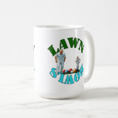 Der Geist der Rasenschüsseln: Bowler und Bowls Kaffeetasse (VorderseiteRechts)