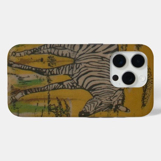 Der Geist der Serengeti: Zebra Weiden im Mara Case-Mate iPhone Hülle (Rückseite (Horizontal))