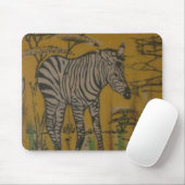 Der Geist der Serengeti: Zebra Weiden im Mara Mousepad (Mit Mouse)