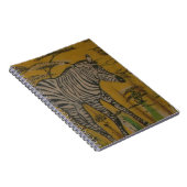 Der Geist der Serengeti: Zebra Weiden im Mara Notizblock (Rechte Seite)