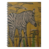 Der Geist der Serengeti: Zebra Weiden im Mara Notizblock (Vorderseite)