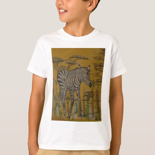 Der Geist der Serengeti: Zebra Weiden im Mara T-Shirt (Vorderseite)