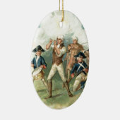 Der Geist der US-Flagge des 76 Soldier Drummer Boy Keramik Ornament (Rechts)