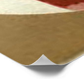 Der Geist der US-Flagge des 76 Soldier Drummer Boy Poster (Ecke)