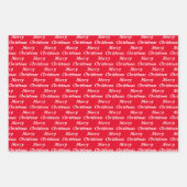 Der Geist der Weihnachten präsentiert lustige Ange Geschenkpapier Set (Vorderseite 2)