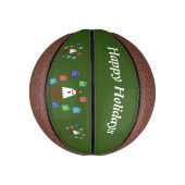 Der Geist der Weihnachten präsentiert lustige Ange Mini Basketball (Vertikal)