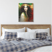 Der Geist der Weihnachten Schöne Frau Leinwanddruck (Insitu (Schlafzimmer))