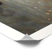 Der Geist der Weihnachten Schöne Frau Poster (Ecke)