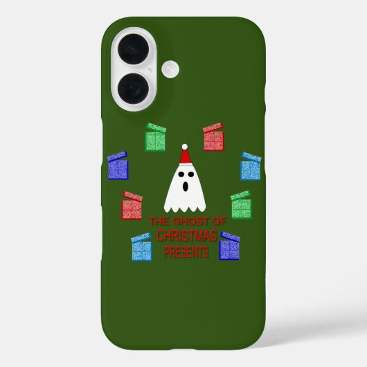 Der Geist der Weihnachtsgeschenke lustig Case-Mate iPhone Hülle (Rückseite)