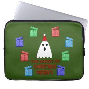 Der Geist der Weihnachtsgeschenke lustig Laptopschutzhülle