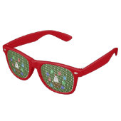 Der Geist der Weihnachtsgeschenke lustig Partybrille (Schrägansicht)