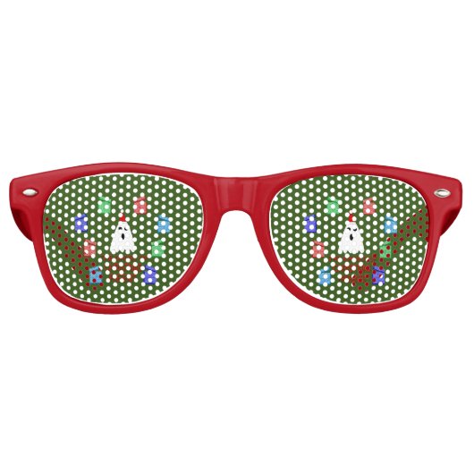 Der Geist der Weihnachtsgeschenke lustig Partybrille (Vorderseite)