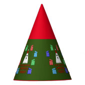 Der Geist der Weihnachtsgeschenke lustig Partyhütchen (Vorderseite)