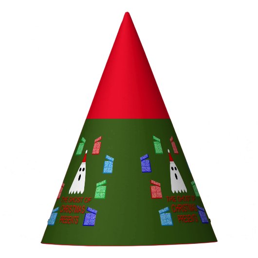 Der Geist der Weihnachtsgeschenke lustig Partyhütchen (Vorderseite)