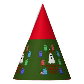 Der Geist der Weihnachtsgeschenke lustig Partyhütchen (Links)