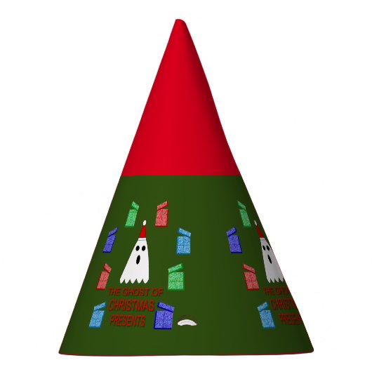 Der Geist der Weihnachtsgeschenke lustig Partyhütchen (Rechts)