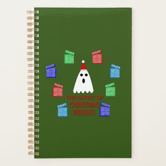 Der Geist der Weihnachtsgeschenke lustig Planer (Vorderseite)