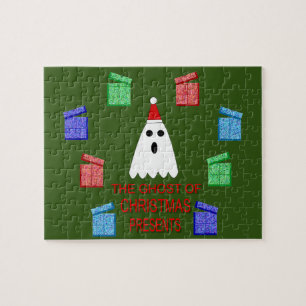 Der Geist der Weihnachtsgeschenke lustig Puzzle