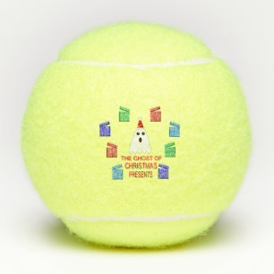 Der Geist der Weihnachtsgeschenke lustig Tennisbälle