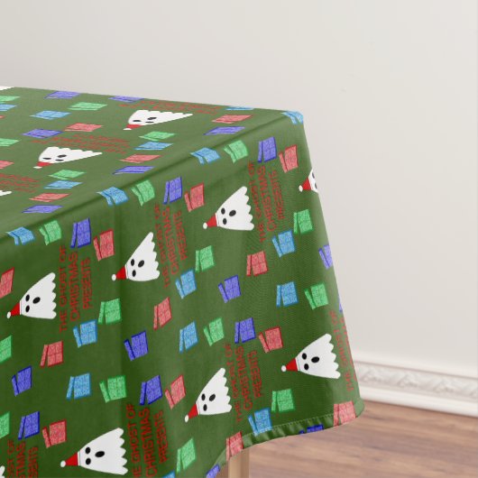 Der Geist der Weihnachtsgeschenke lustig Tischdecke (Beispiel)
