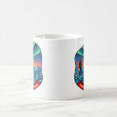 Der Geist der Weihnachtskunst erforschen Kaffeetasse (Mittel)