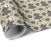 Der Geist der Weihnachtszeit Geschenkpapier (Rolleneckpunkt)