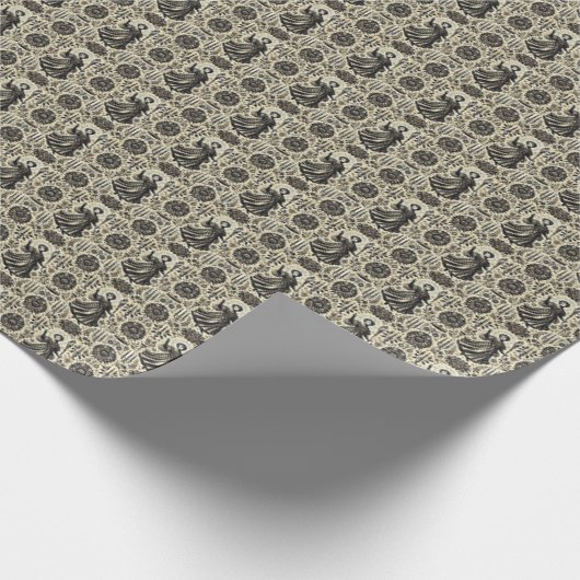 Der Geist der Weihnachtszeit Geschenkpapier (Ecke)