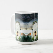 Der Geist der Wintersonnenwende Kaffeetasse (Vorderseite Links)