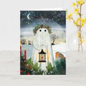 Der Geist der Wintersonnenwende Karte (Gelbe Blume)