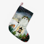 Der Geist der Wintersonnenwende Kleiner Weihnachtsstrumpf (Vorderansicht (hängend))