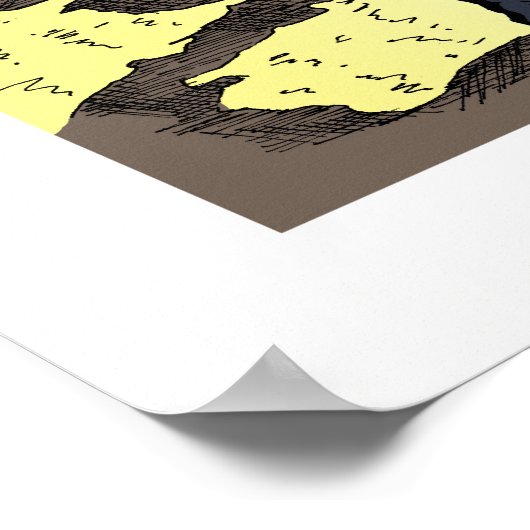 Der Geist des 17. Posters Poster (Ecke)