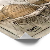 "Der Geist des Bienensteims" Poster (Ecke)