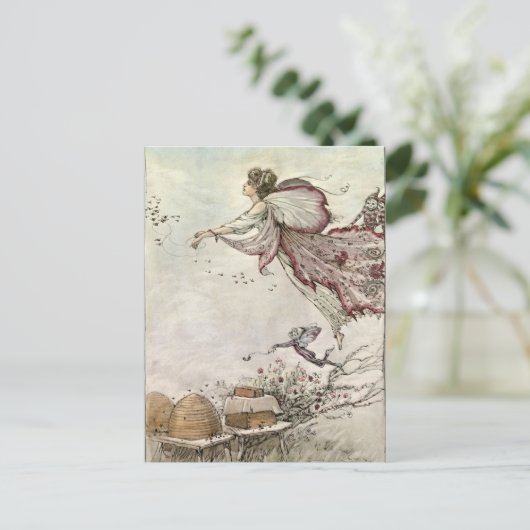 "Der Geist des Bienensteims" Postkarte (Stehend Vorderseite)