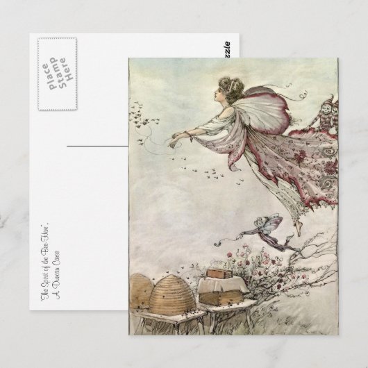 "Der Geist des Bienensteims" Postkarte (Vorne/Hinten)