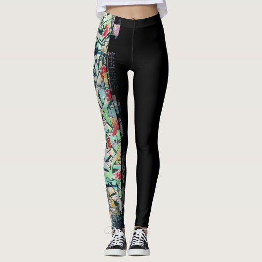 "Der Geist des Broadways" Leggings (Vorderseite)
