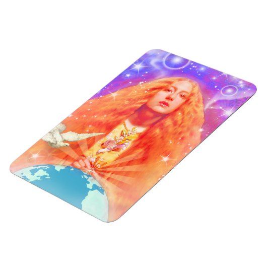 Der Geist des Friedens Magnet (Linke Seite)