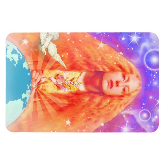 Der Geist des Friedens Magnet (Horizontal)