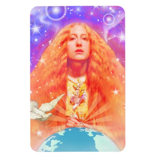 Der Geist des Friedens Magnet (Vertikal)