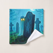 Der Geist des Friedhofs Badhandtuch Set (Waschlappen)