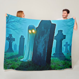 Der Geist des Friedhofs Fleecedecke