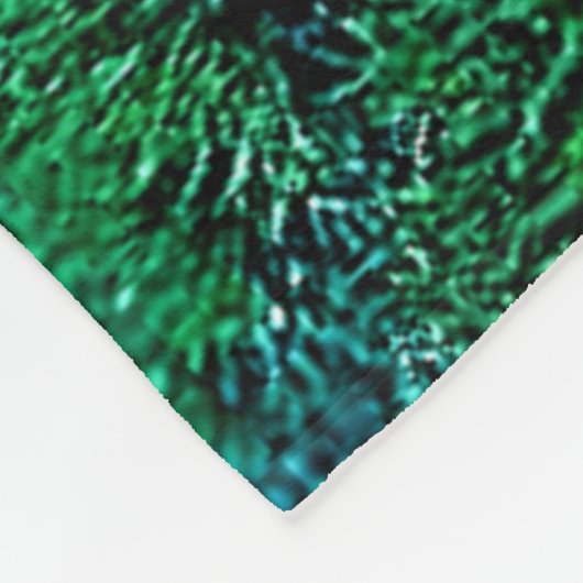 Der Geist des Friedhofs Fleecedecke (Ecke)