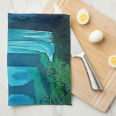 Der Geist des Friedhofs Geschirrtuch (Viertel Falte)