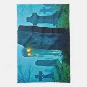 Der Geist des Friedhofs Geschirrtuch (Vertikal)