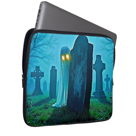 Der Geist des Friedhofs Laptopschutzhülle (Vorne Rechts)