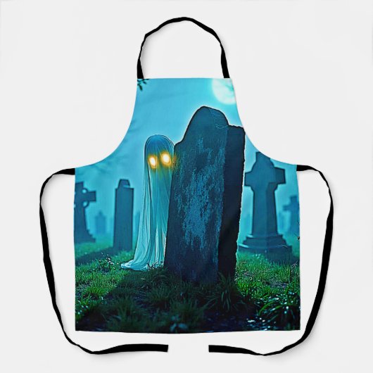 Der Geist des Friedhofs Schürze (Vorderseite)